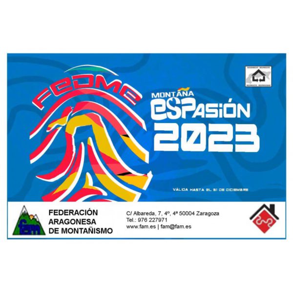 Licencia Federativa 2023 Mayores (Sup FEDME)  SOLO SOCIOS