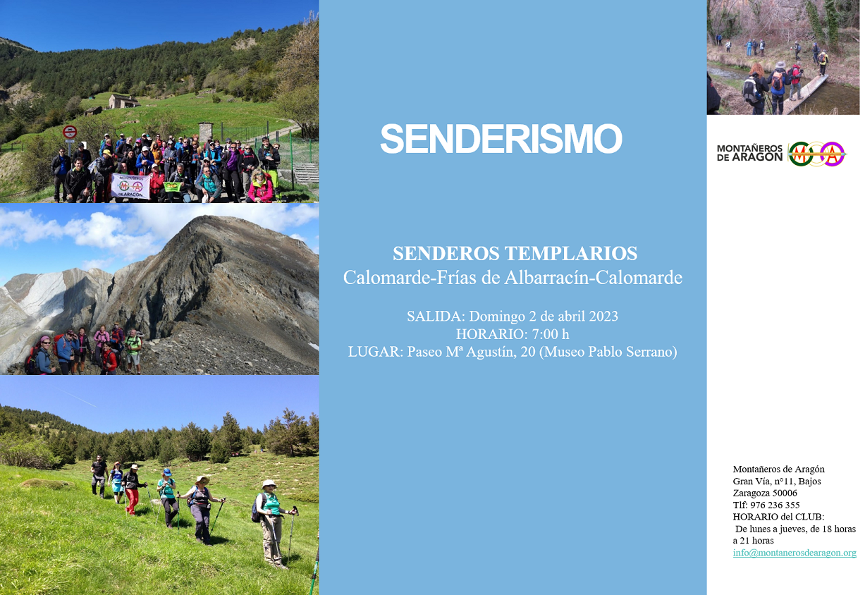 SENDERISMO: Senderos Templarios. Calomarde-Frías de Albarracín