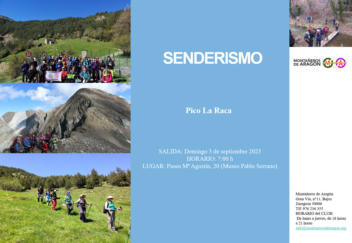 SENDERISMO: Pico La Raca