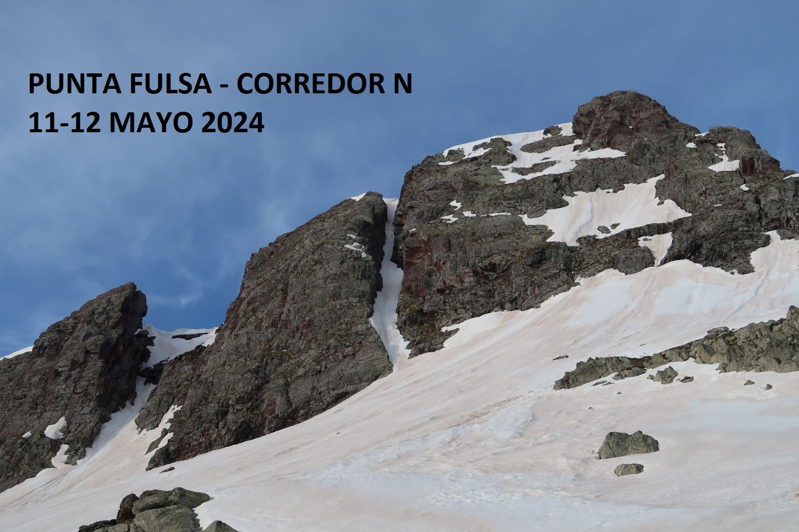 AM – PUNTA FULSA (2.858 m)- CORREDOR N