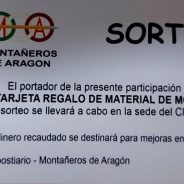 SORTEO NAVIDEÑO MONTAÑEROS DE ARAGON